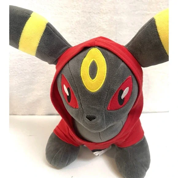 Build A Bear Pokemon Umbreon Plush Red Pokeball Shirt Hoodie Outfit - Picture 8 of 8